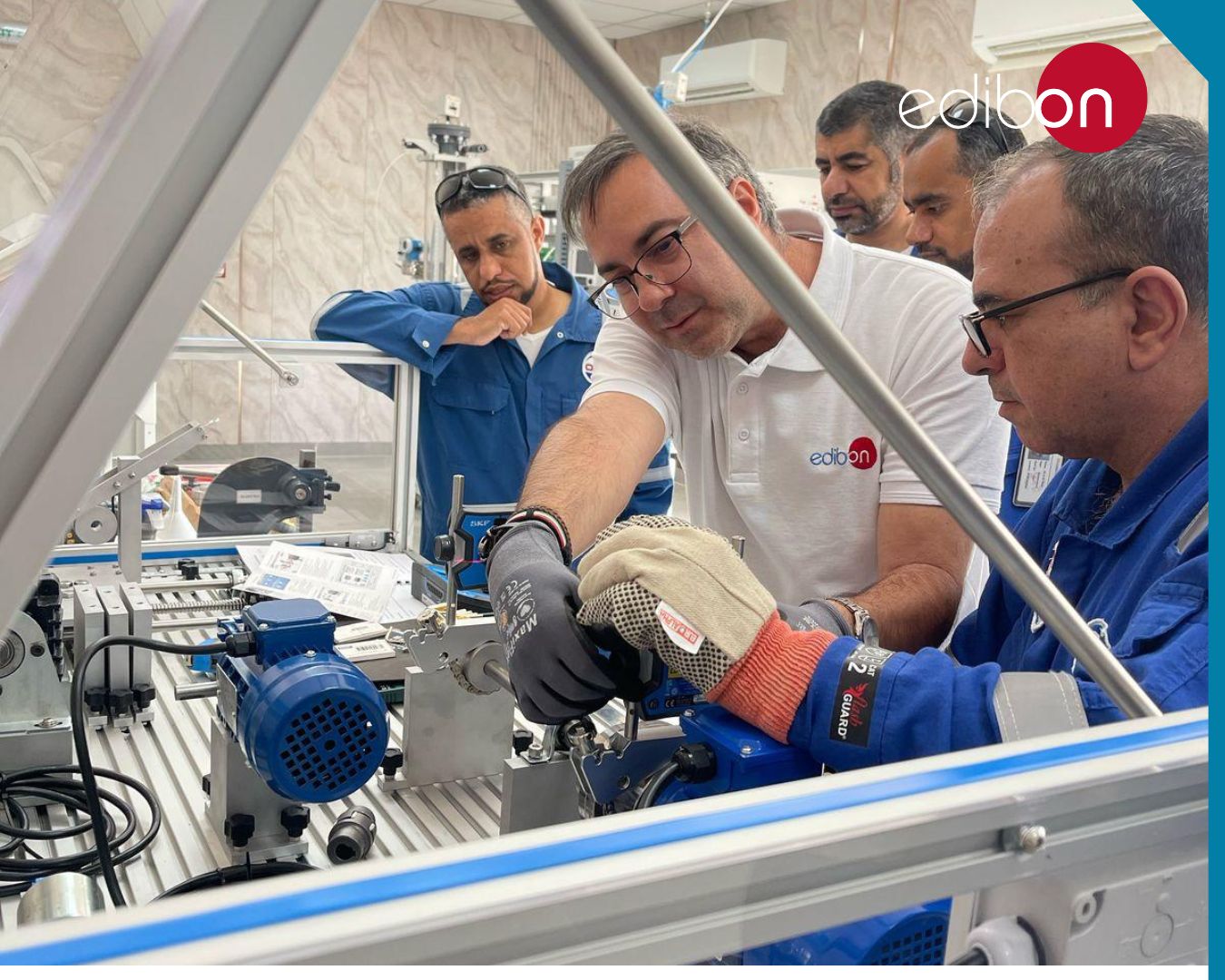 Setting up at Occidental Mukhaizna LLC (OXY) in Oman - Blog EDIBON