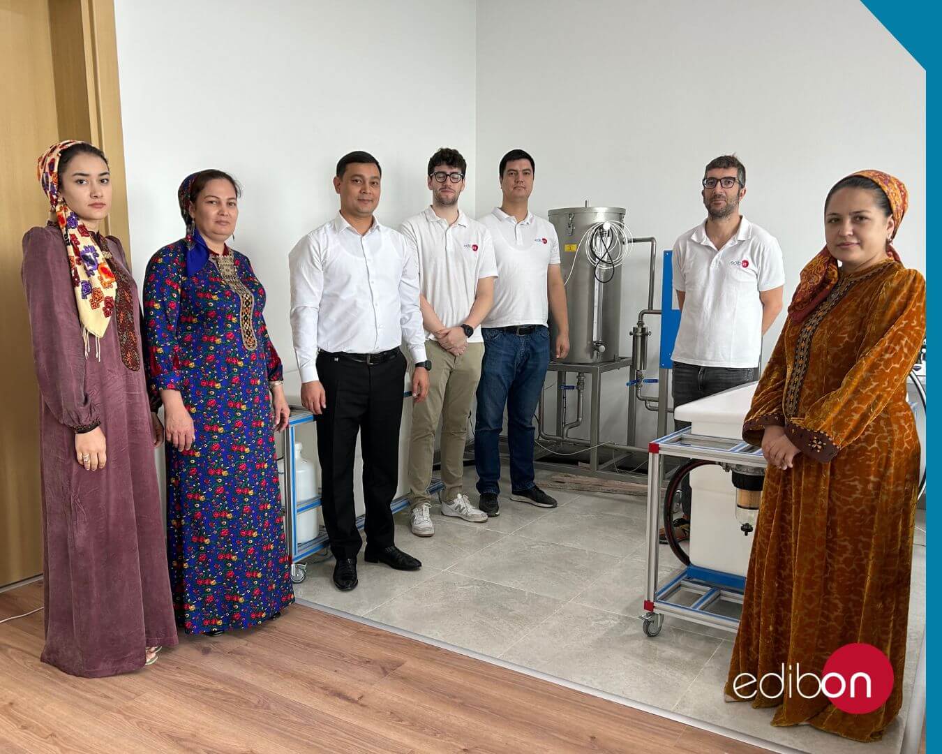 Setting up at the State Energy Institute of Turkmenistan (TDEI) - Blog EDIBON