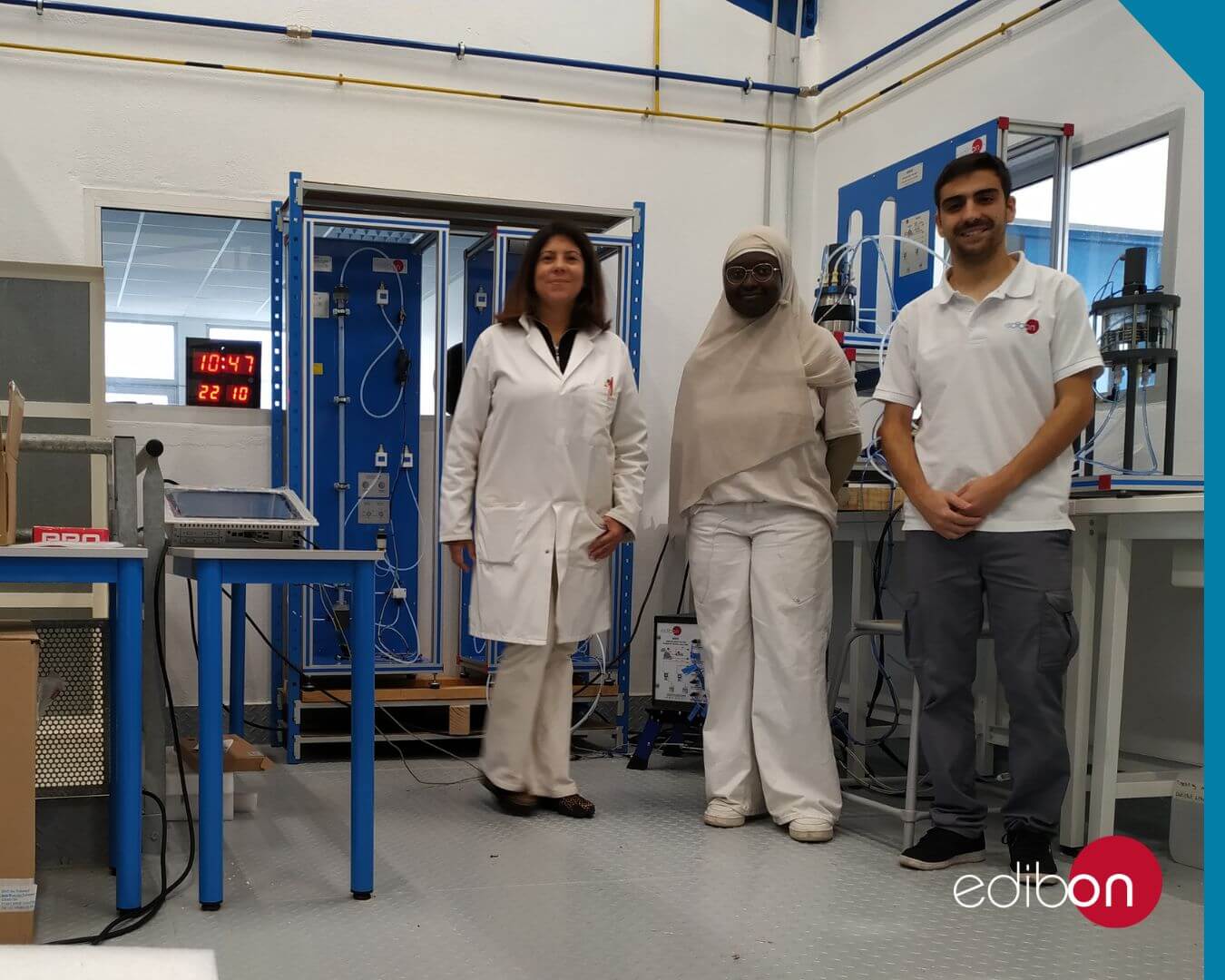 Setting up at Université d’Orléans - Blog EDIBON